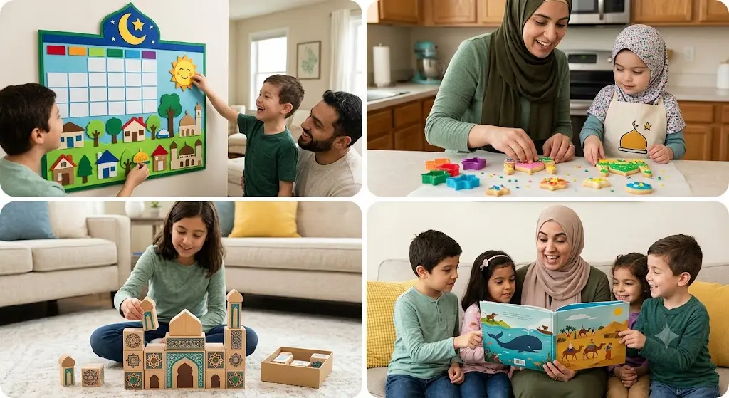 Fun Ways to Teach Islam to Kids at Home (That Actually Stick)