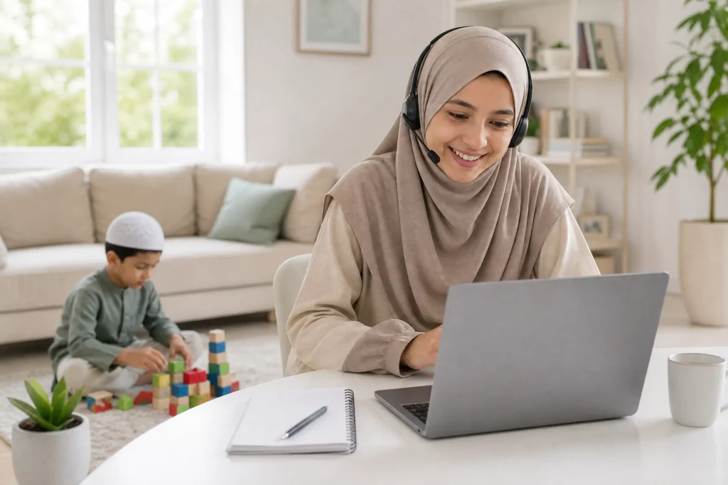 How a Mother Can Learn Quran Online? The Complete Guide for Busy Sisters