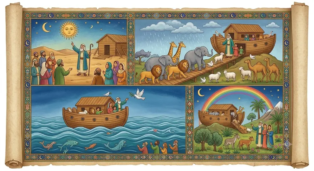 Noah’s Ark Story for Muslims Kids – the Great Flood