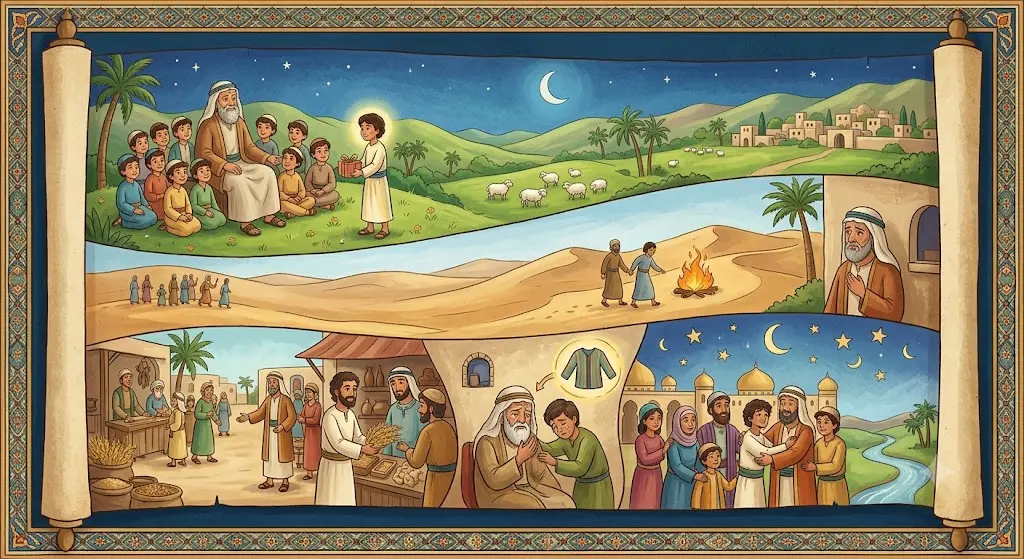 Story of Yaqub in the Quran for Muslim Kids 