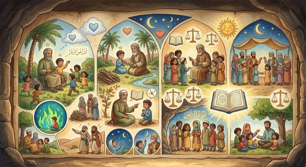The Luqman Story in the Quran for Muslim Kids