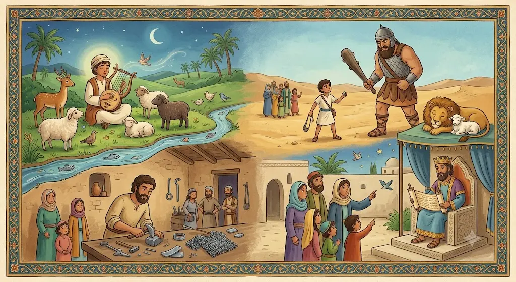 The Prophet Dawud Story for Muslim Children
