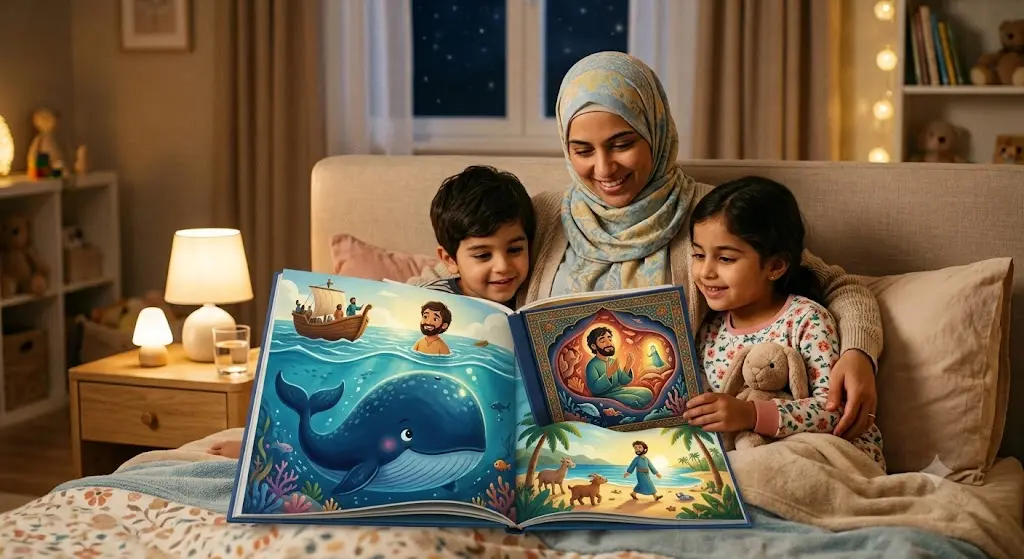 The Prophet Yunus Story for Kids: The Man Swallowed by a Whale