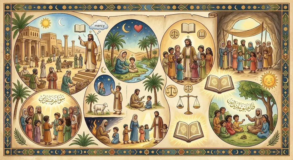 The Story of Prophet Hud in the Quran for Kids