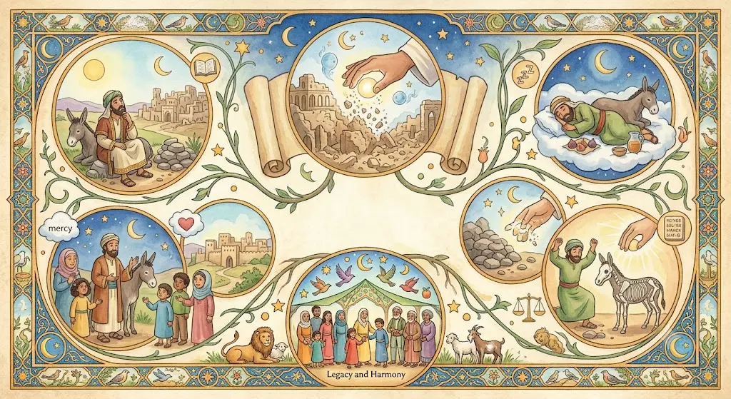 The Story of Uzair in the Quran for Kids