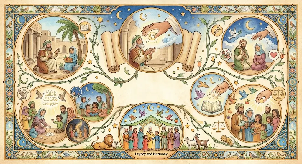 The Story of Zakariya in the Quran for Kids