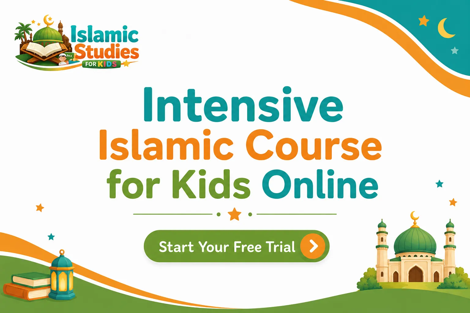 Intensive Islamic course for Kids Online