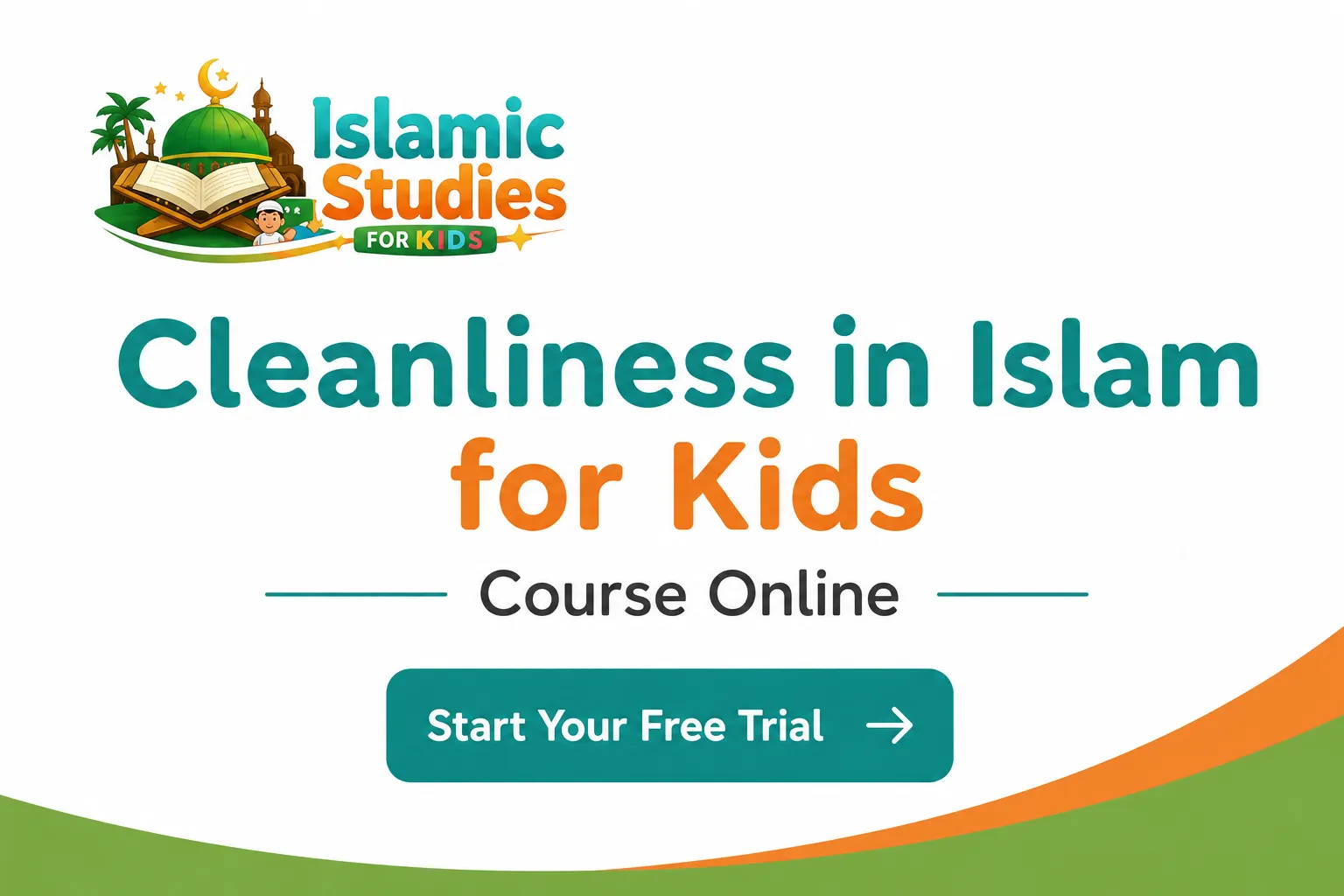 Cleanliness in Islam for Kids Course Online
