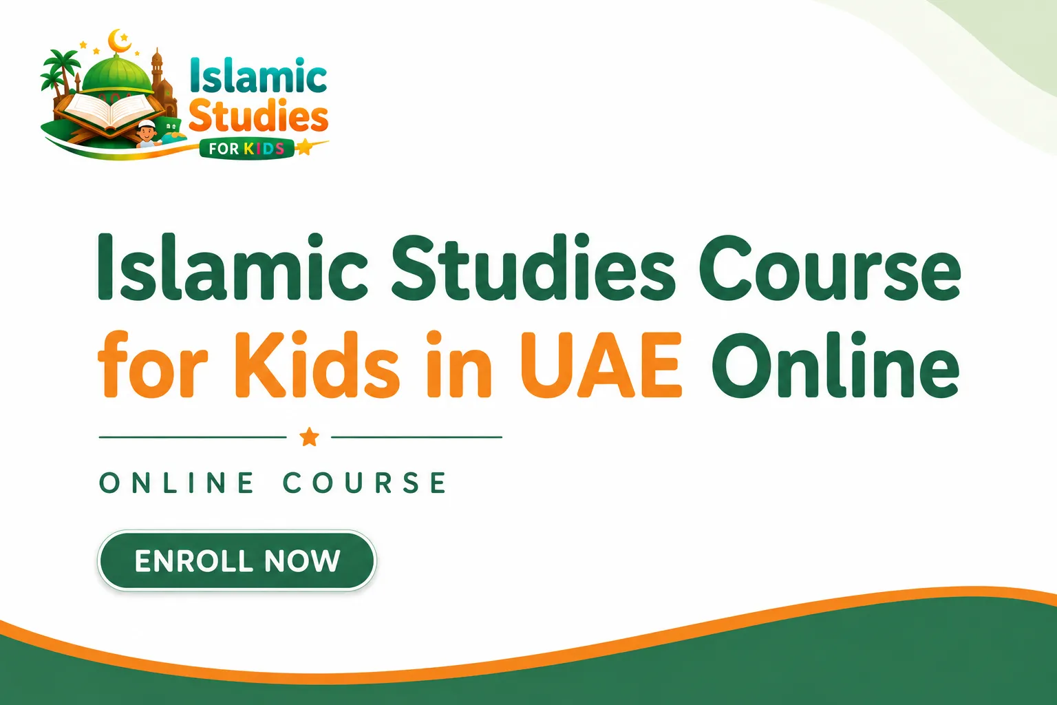 Islamic Studies Course for Kids in UAE Online