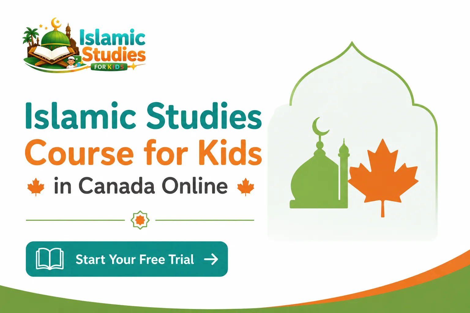 Islamic Studies Course for Kids in Canada Online