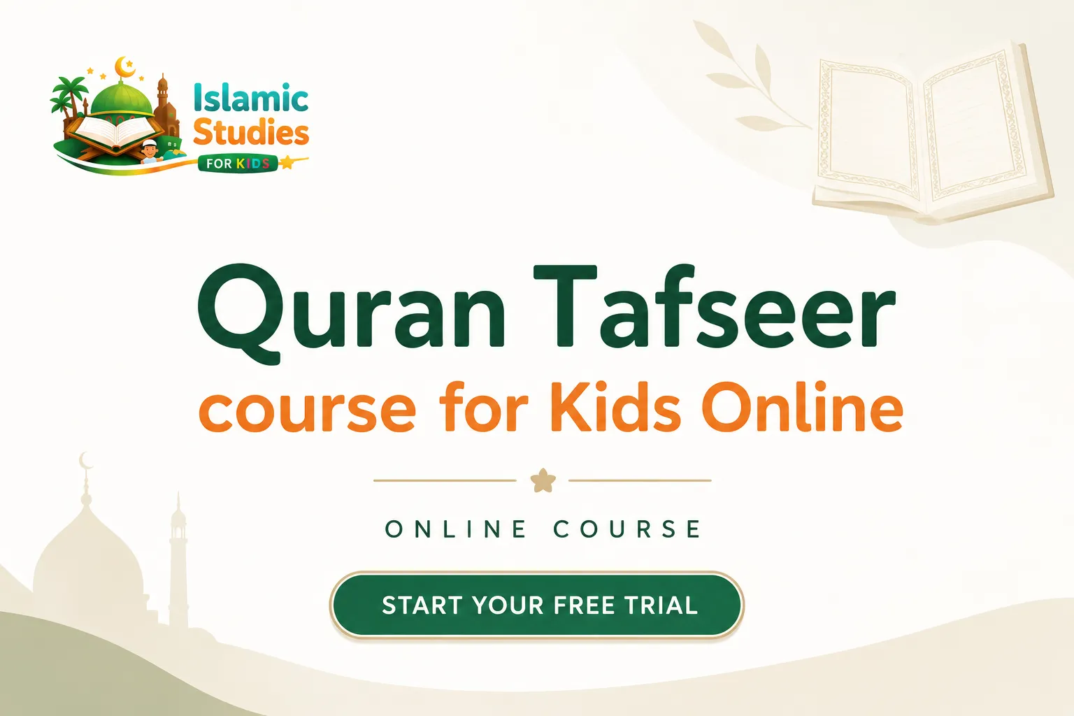 Quran Tafseer course for Kids Online