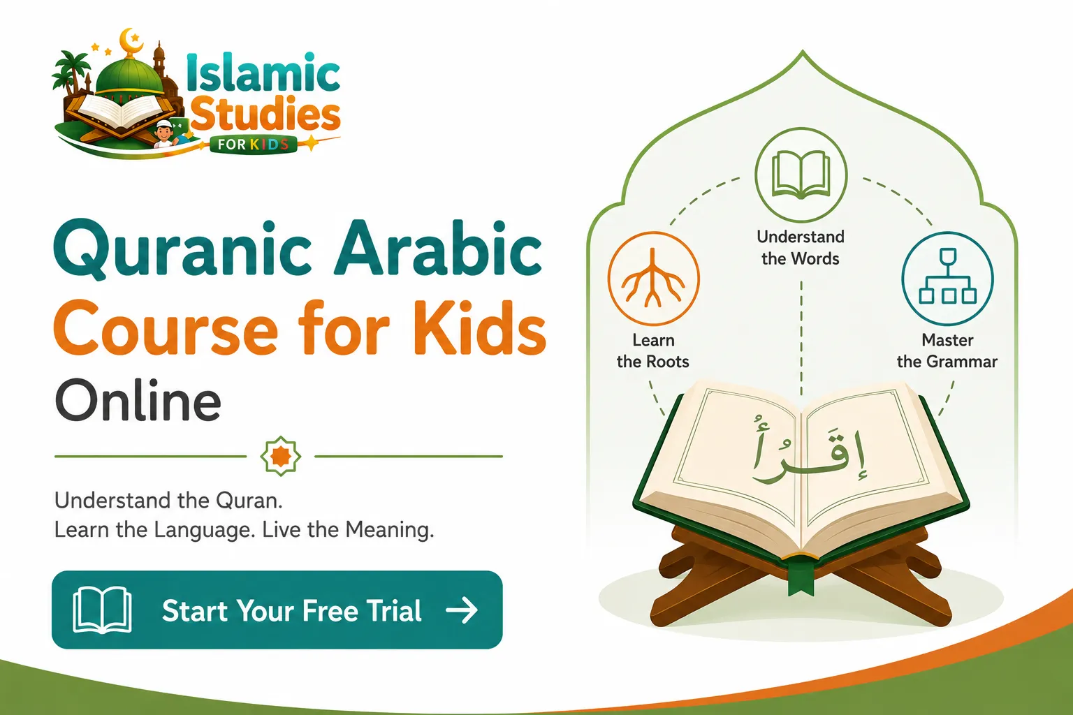 Quranic Arabic Course for Kids Online