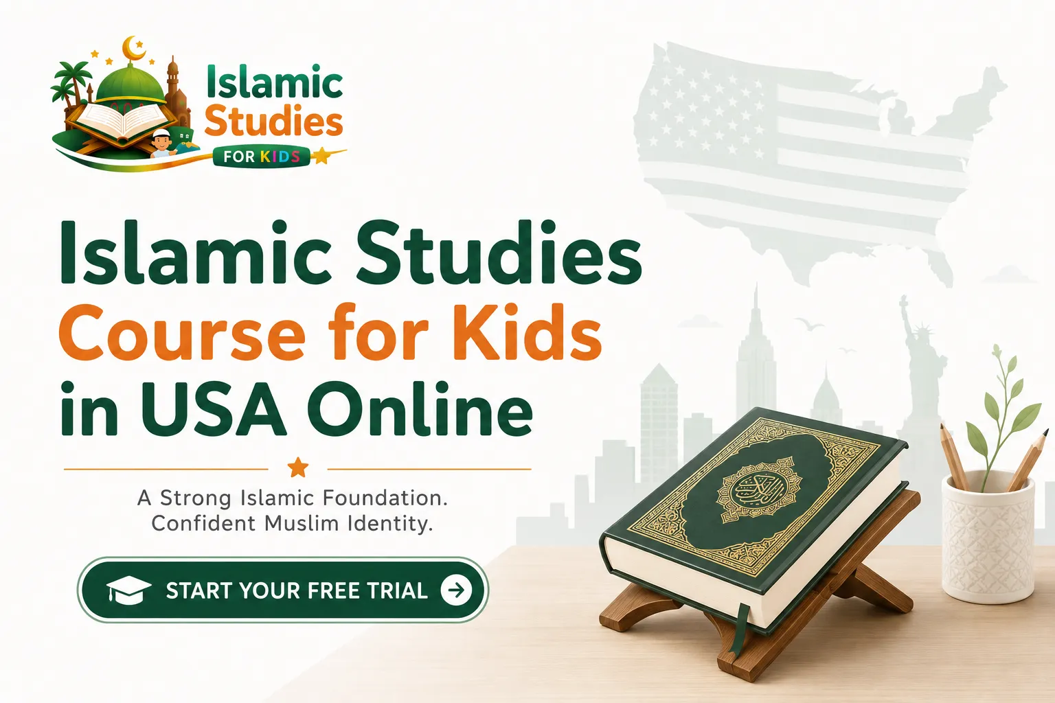 Islamic Studies Course for Kids in USA Online