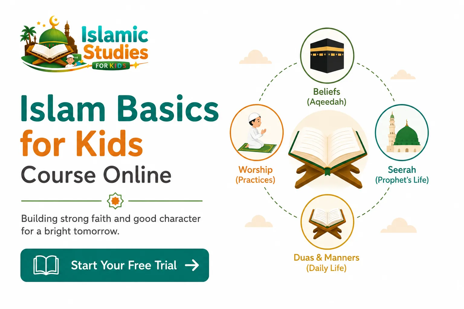 Islam Basics for Kids Course Online