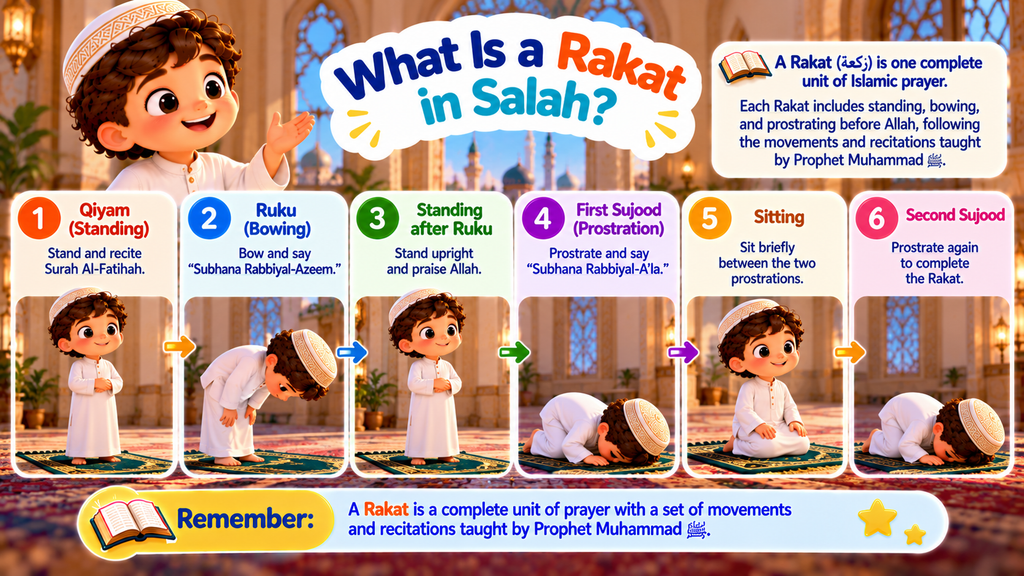 How Many Rakats In Each Salah For Kids? – Easy Prayer Chart And Guide 1 image 111