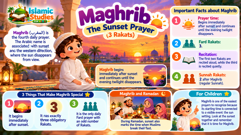5 Daily Prayers For Kids – Names, Times, Rakats And Easy Guide 5 image 127
