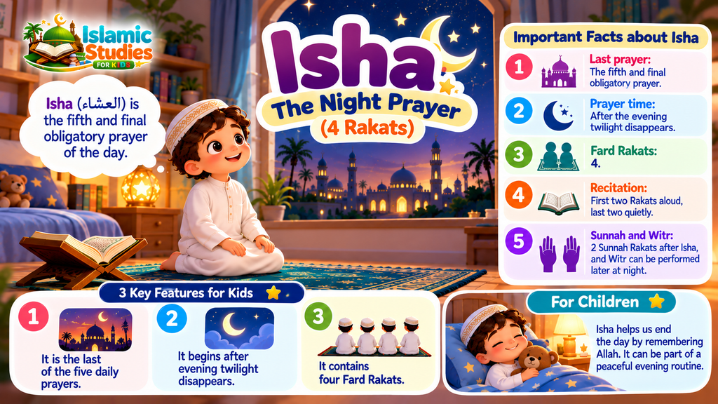 5 Daily Prayers For Kids – Names, Times, Rakats And Easy Guide 6 image 129