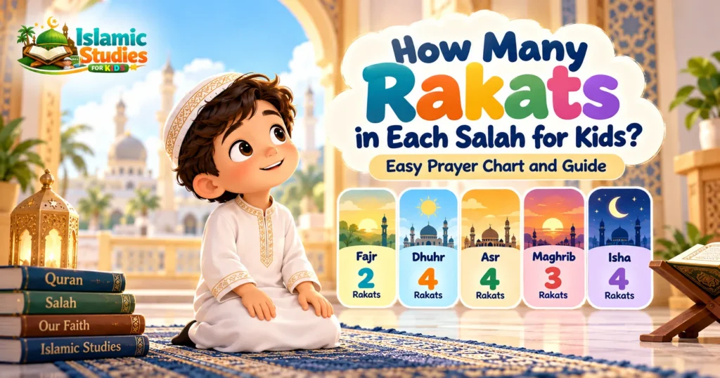 How Many Rakats In Each Salah For Kids? – Easy Prayer Chart And Guide